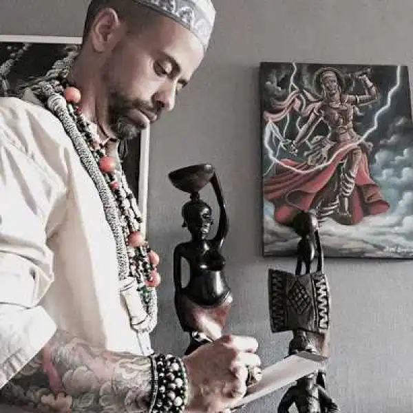 Babalawo With Swag Whose Pictures Went Viral Releases New Photos